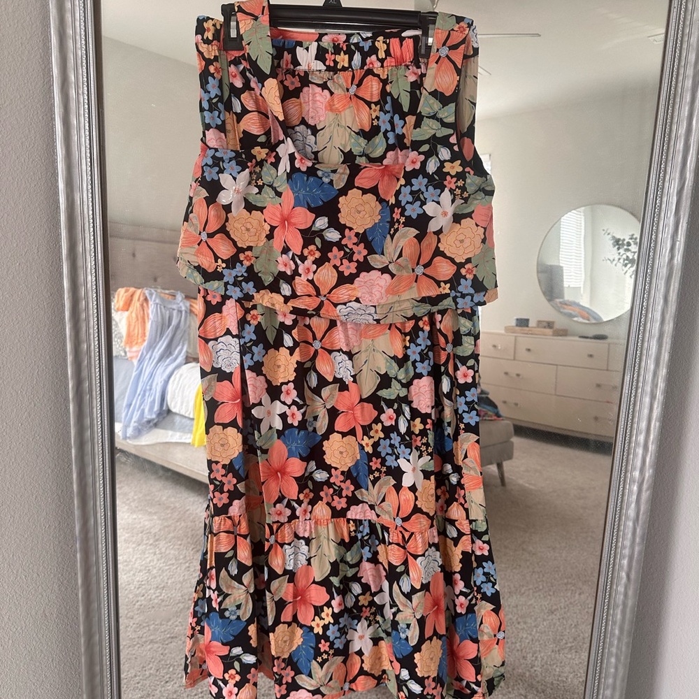 Floral Sleeveless Dress